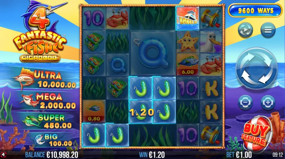 4 Fantastic Fish Gigablox — screenshot 2