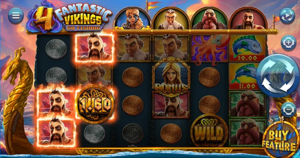 4 Fantastic Vikings Go Fishing — screenshot 2