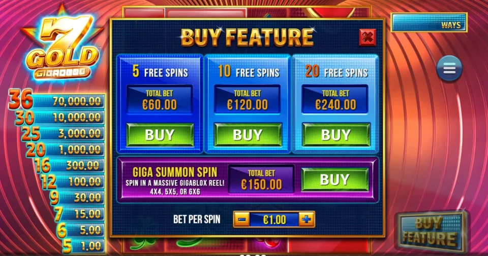 7 Gold Gigablox — screenshot 2