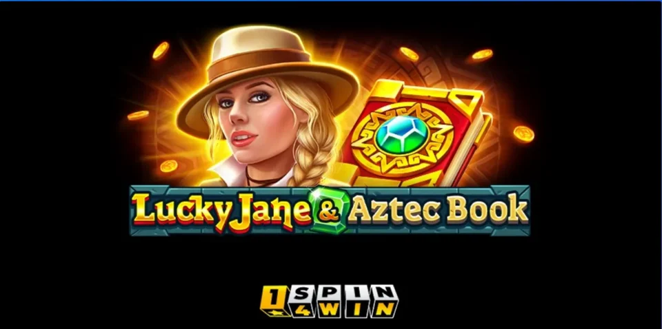 Lucky Jane and Aztec Book — Slots by 1spin4win