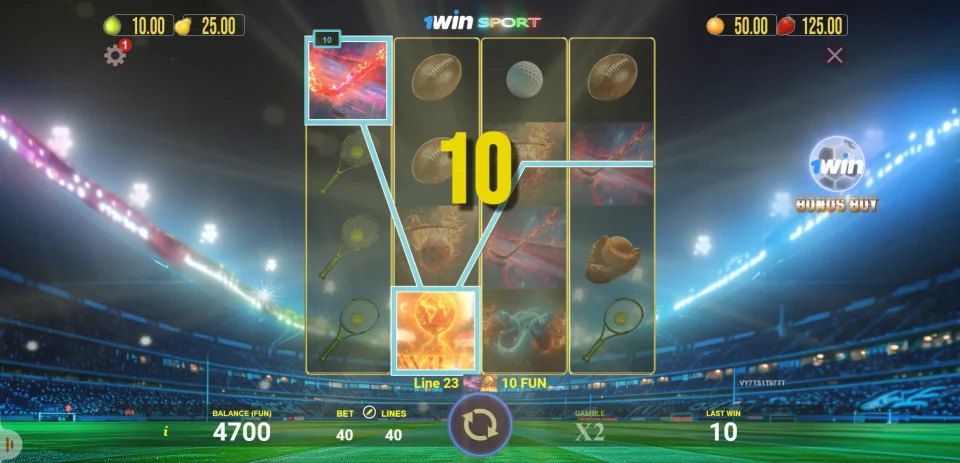 1win Sport — screenshot 4