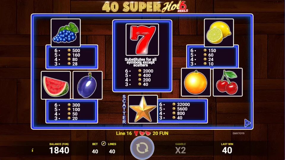 40 Super Hot 6 — screenshot 4