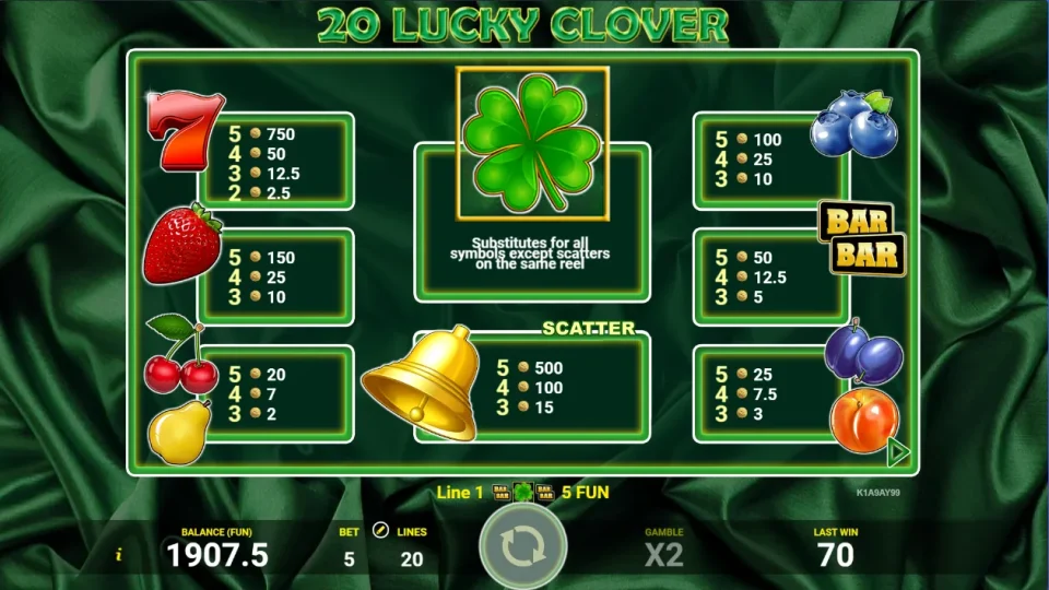 20 Lucky Clover — screenshot 5