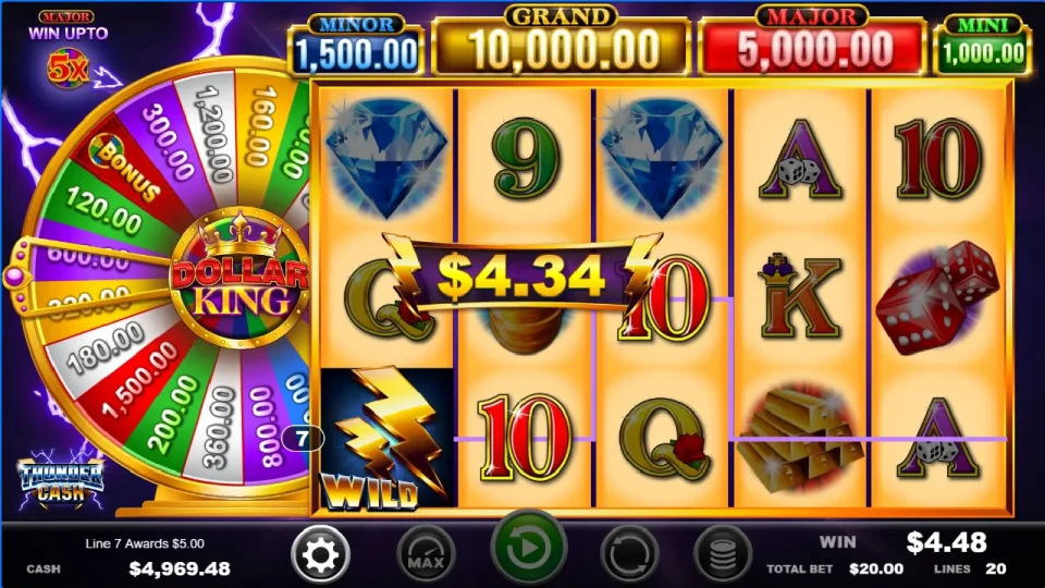 Thunder Cash Dollar King — screenshot 3