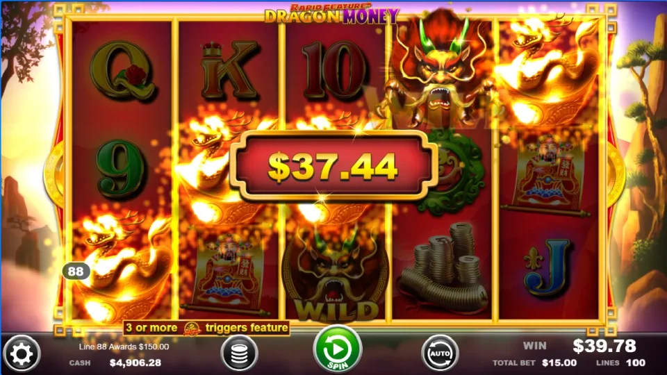 Rapid Feature Dragon Money — screenshot 3