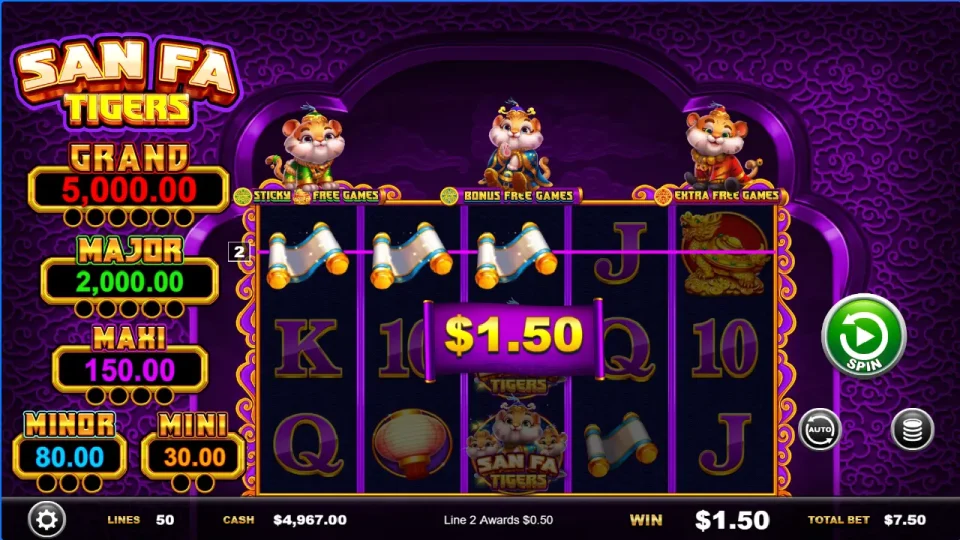San Fa Tigers — screenshot 3