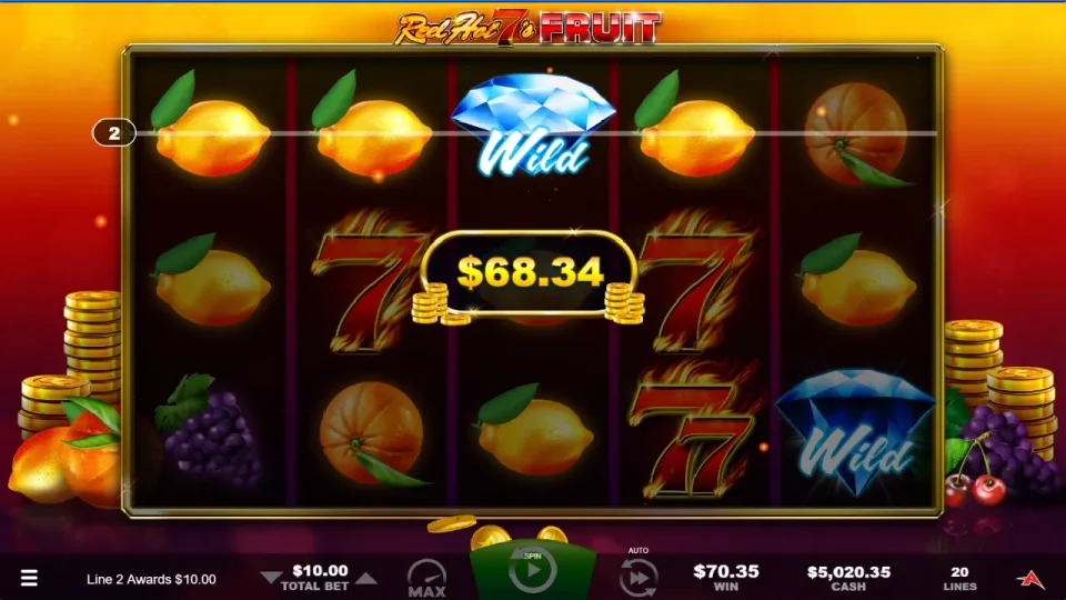 Hot 7’s Fruit — screenshot 2