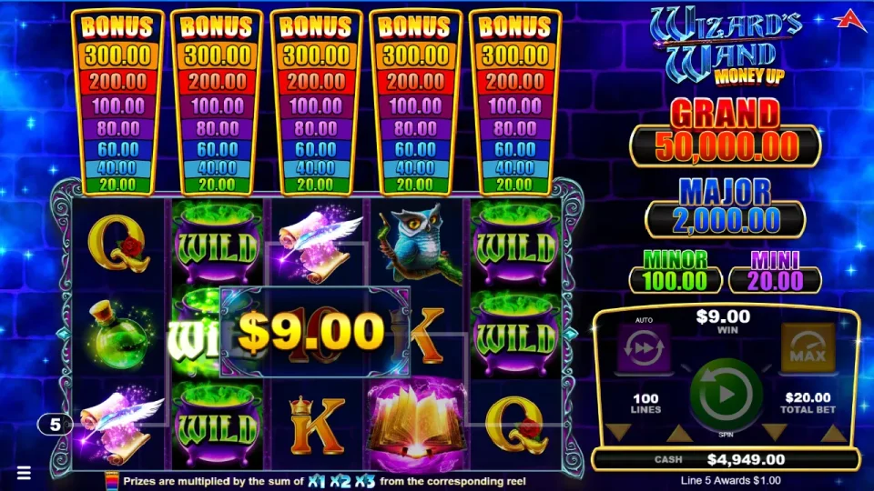 Wizards Wand Money Up — screenshot 2