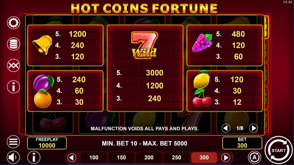 Hot Coins Fortune — screenshot 2