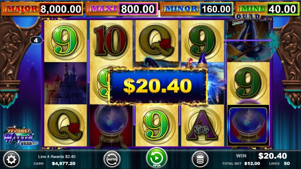 Wonder Wizard Quad Shot — screenshot 3