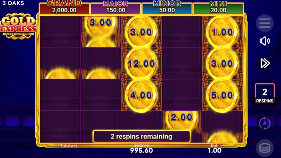 Gold Express Hold and Win — screenshot 2