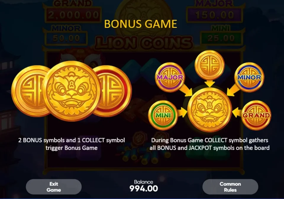 Lion Coins — screenshot 2