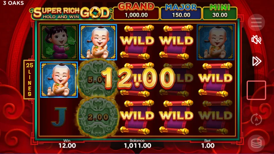 Super Rich God Hold and Win — screenshot 1