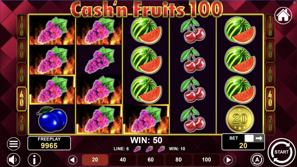 Cash’n Fruits 100 — screenshot 3