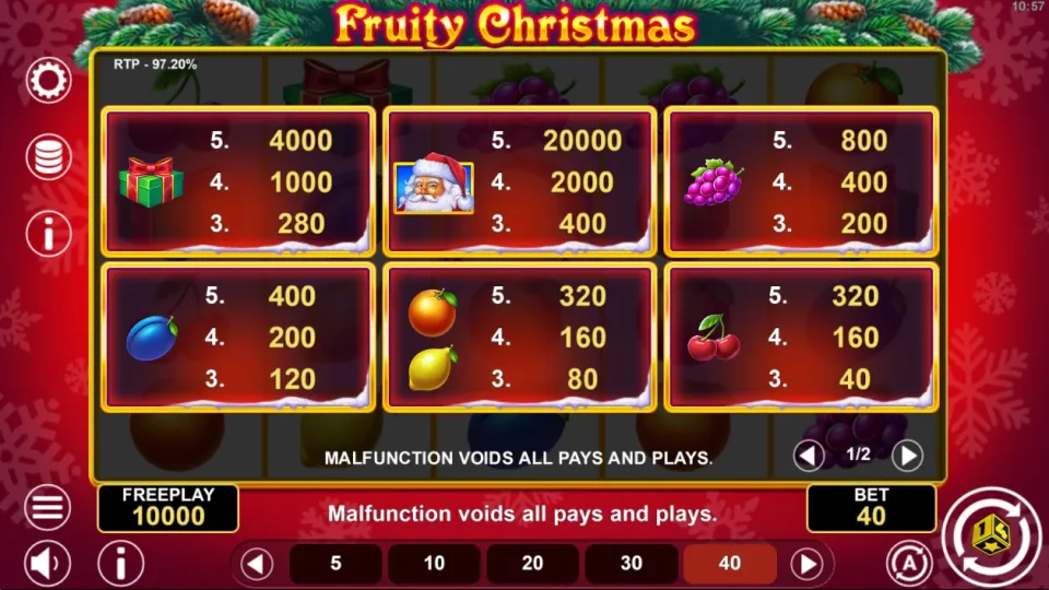 Fruity Christmas — screenshot 2