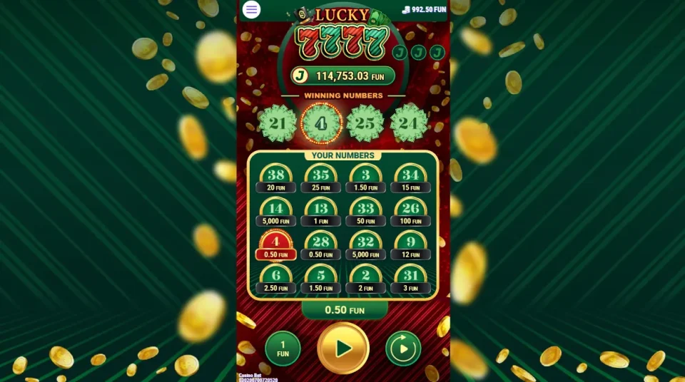 Lucky 7777 — screenshot 2
