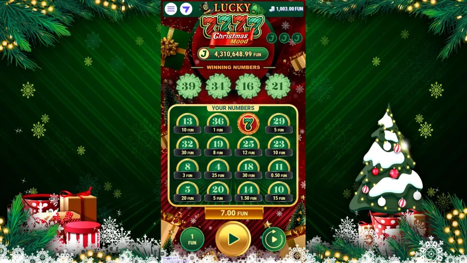 Lucky 7777 Christmas — screenshot 3