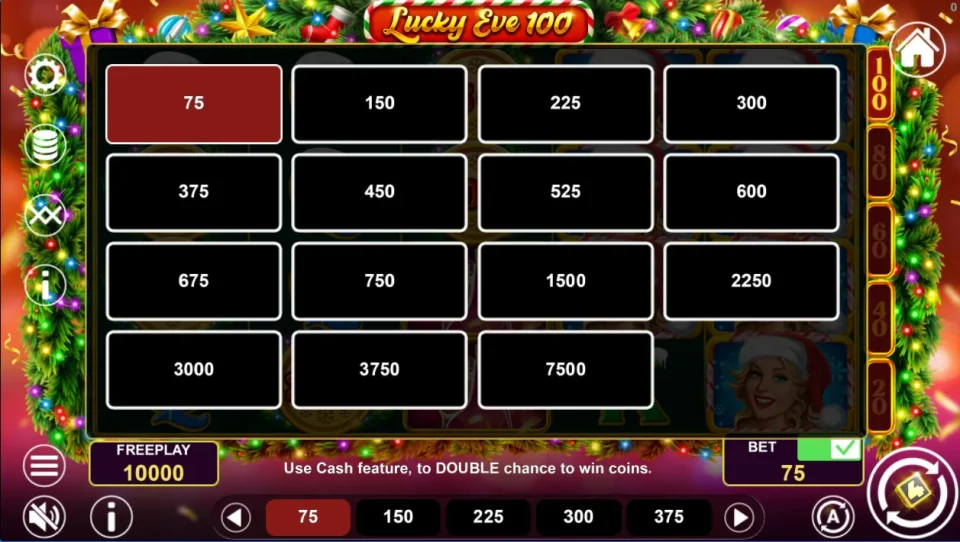 Lucky Eve 100 — screenshot 1
