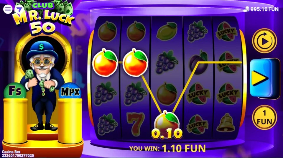 Club Mr. Luck 50 — screenshot 3