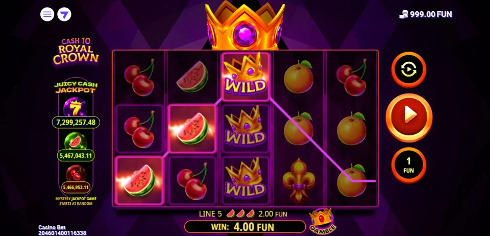 Cash 10 Royal Crown — screenshot 3