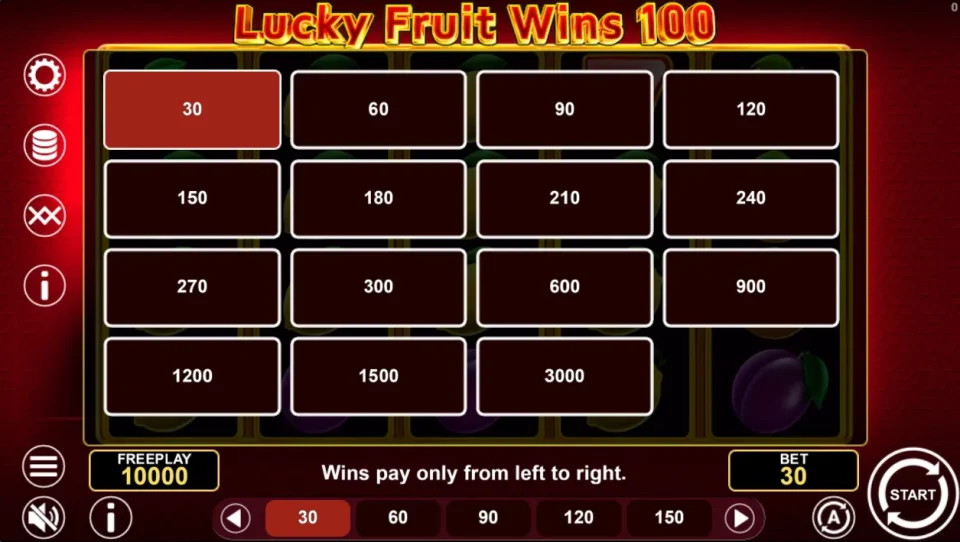 LuckyFruitWins100 — screenshot 1