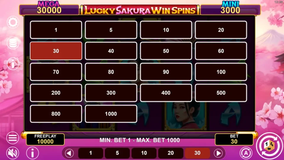 Lucky Sakura Win Spins — screenshot 1
