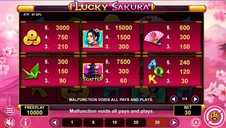 Lucky Sakura — screenshot 1
