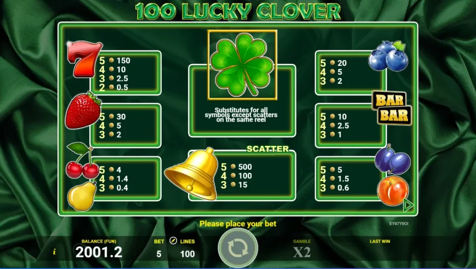 100 Lucky Clover — screenshot 2