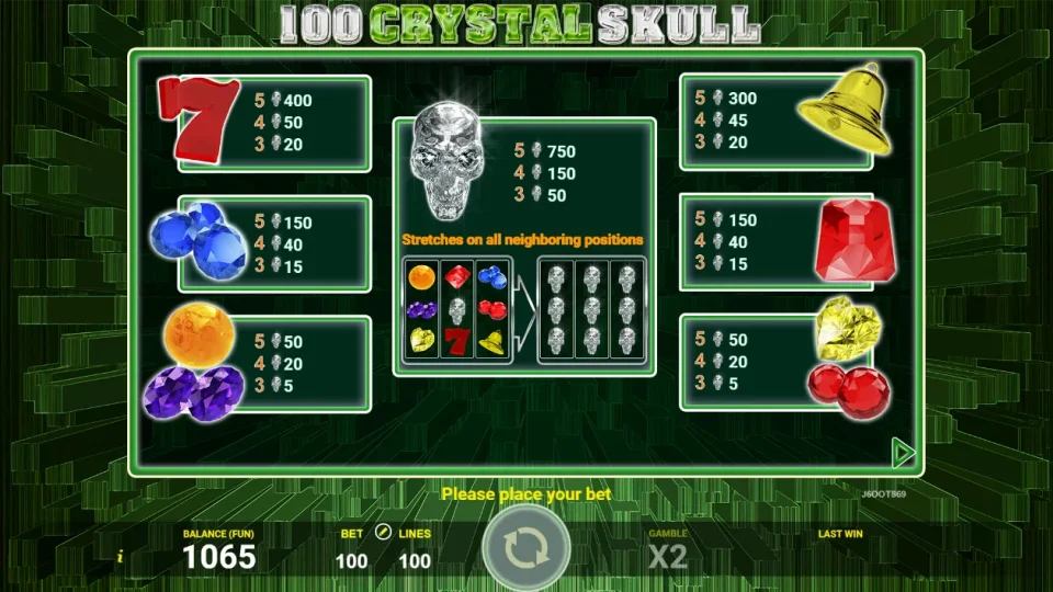 100 Crystal Skull — screenshot 4