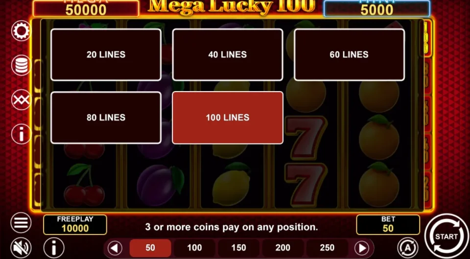 Mega Lucky 100 — screenshot 2