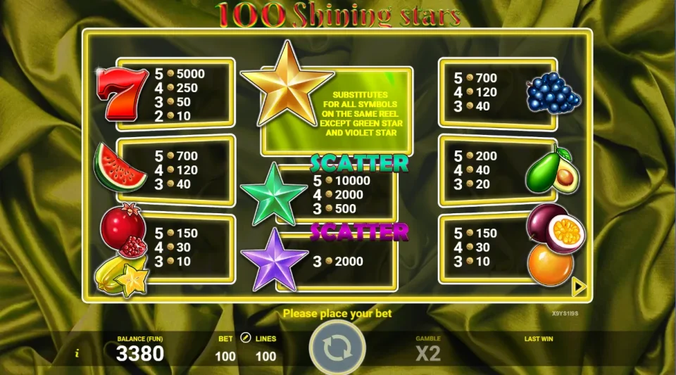 100 Shining Stars — screenshot 5
