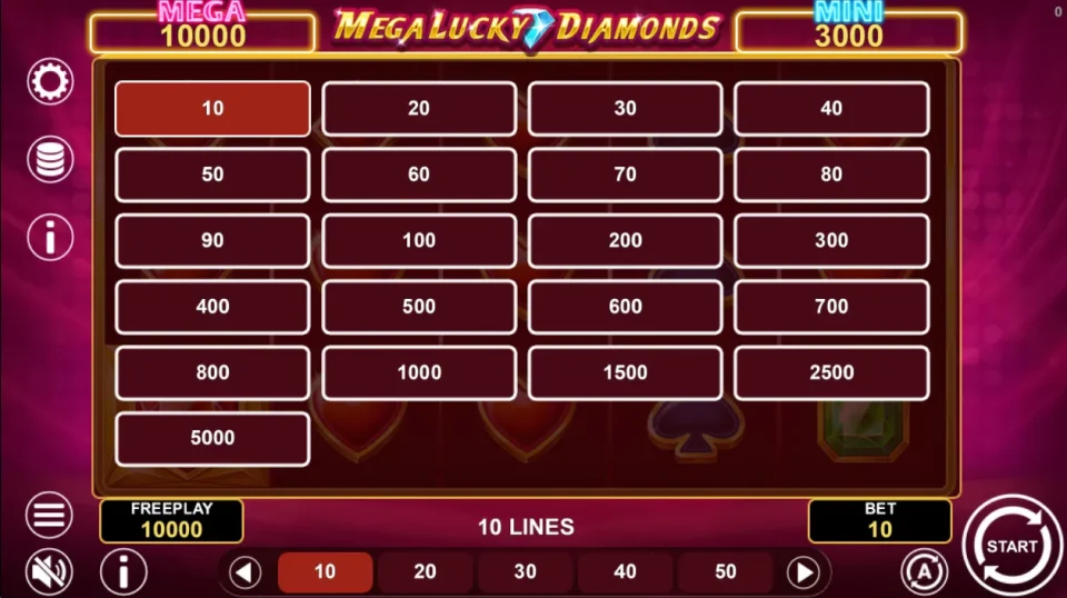 Mega Lucky Diamonds — screenshot 1