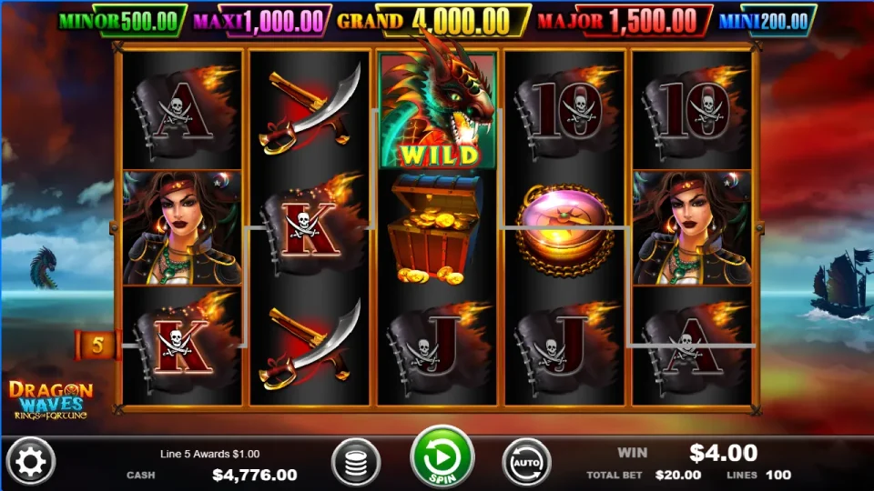 Dragon Waves – Rings of Fortune — screenshot 1