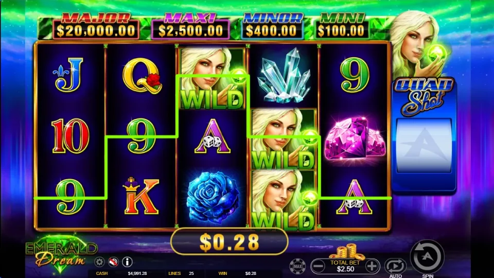 Emerald Dream Quad Shot — screenshot 3
