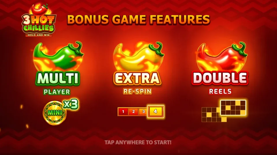 3 Hot Chillies — Slots by 3 Oaks Gaming