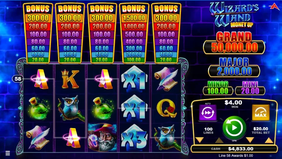 Wizards Wand Money Up — screenshot 1