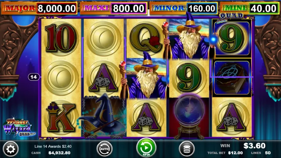 Wonder Wizard Quad Shot — screenshot 2