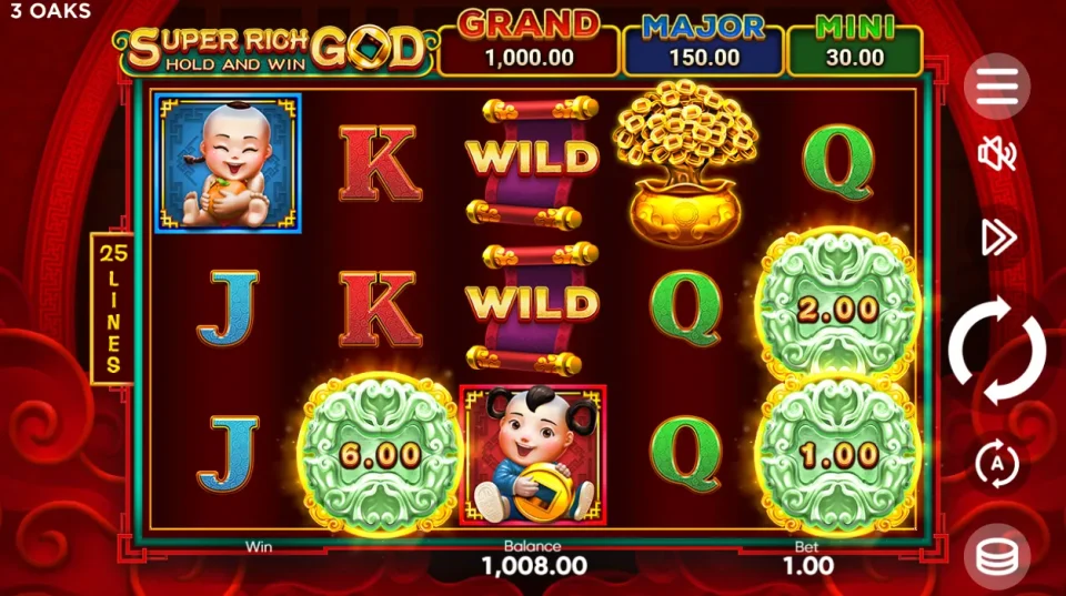 Super Rich God Hold and Win — screenshot 2