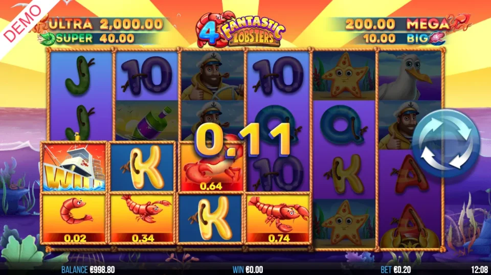 4 Fantastic Lobsters — screenshot 1