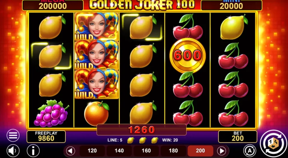 Golden Joker 100 Hold and Win — screenshot 3