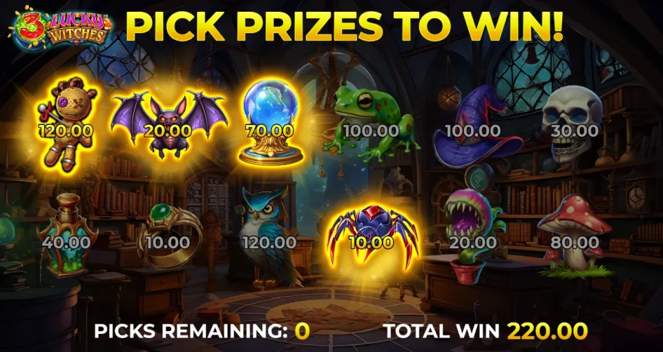 3 Lucky Witches — screenshot 2