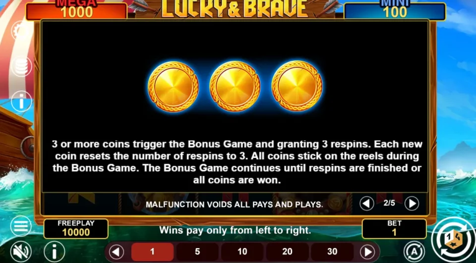 Lucky & Brave Hold & Win — screenshot 3