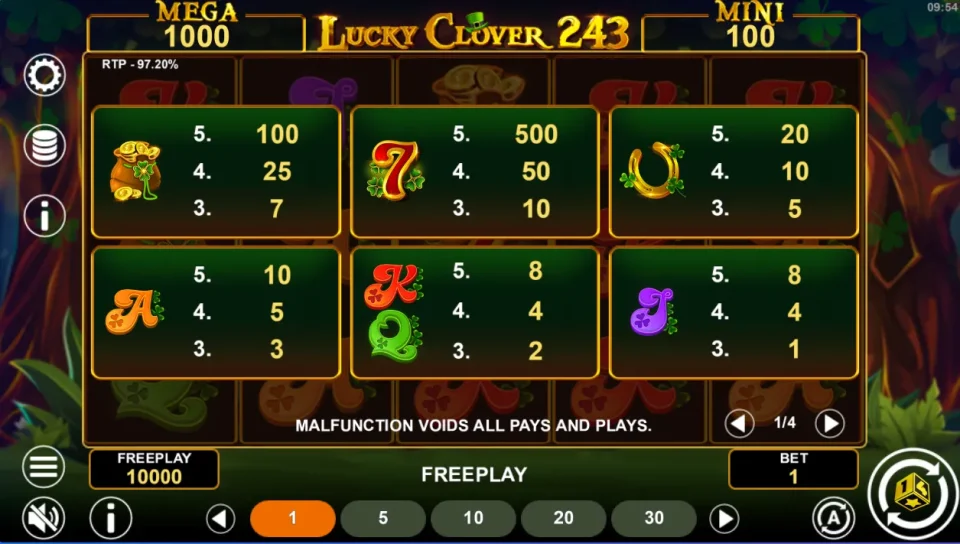 Lucky Clover 243 — screenshot 2