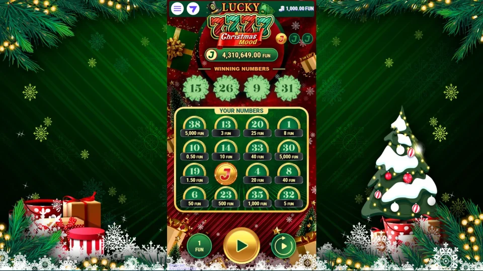 Lucky 7777 Christmas — screenshot 4