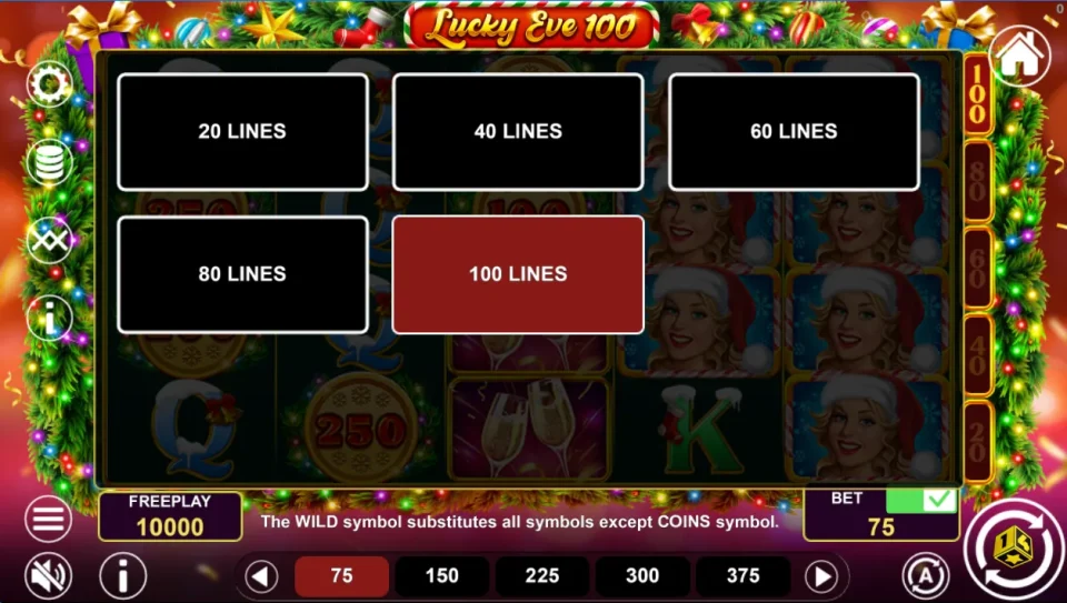 Lucky Eve 100 — screenshot 2