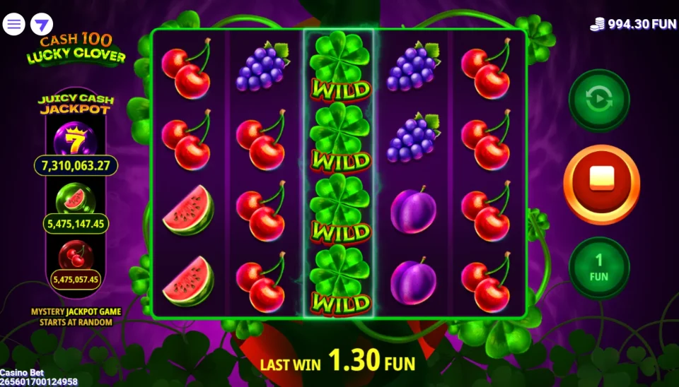 Cash 100 Lucky Clover — screenshot 3