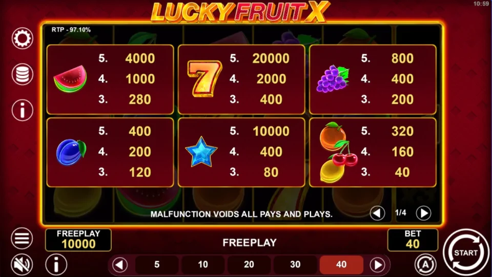 Lucky Fruit X — screenshot 2