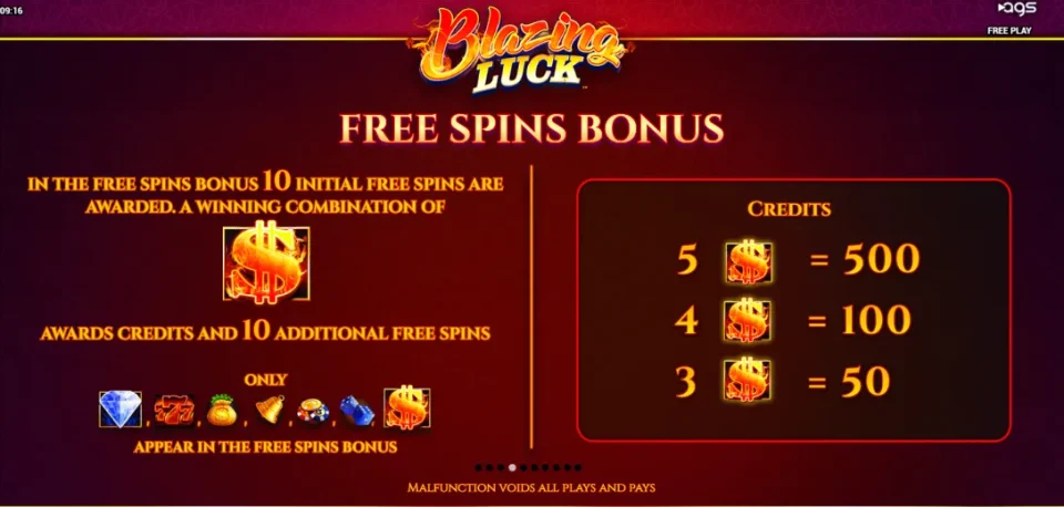 Blazing Luck — screenshot 2