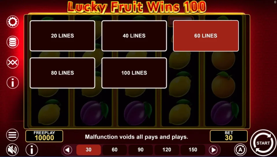 LuckyFruitWins100 — screenshot 2