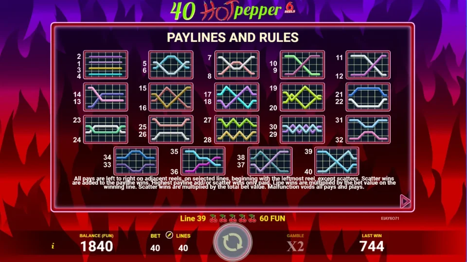 40 Hot Pepper 6 — screenshot 1